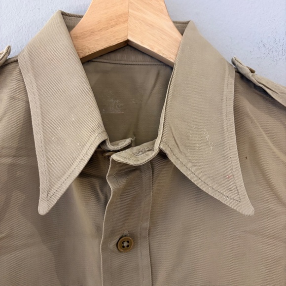 vintage us army khaki shirt - Picture 7 of 12